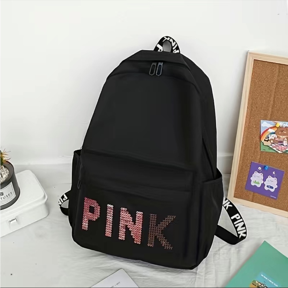COPY - Large Capacity Lightweight Backpack With Letter five pair of socks